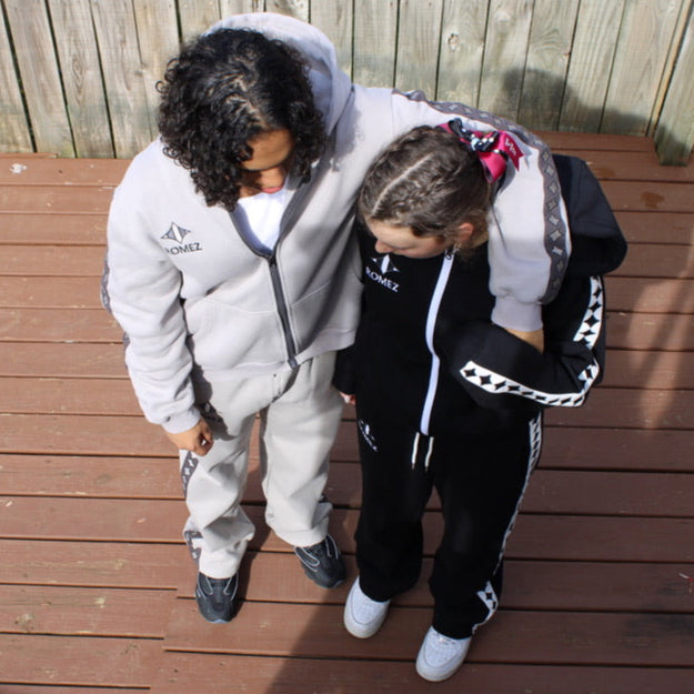 Black Cozy Sweatsuit