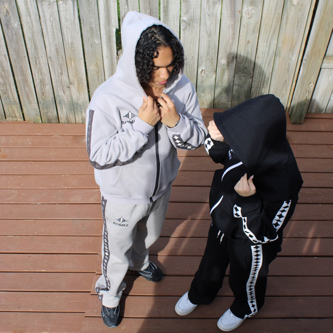 Black Cozy Sweatsuit