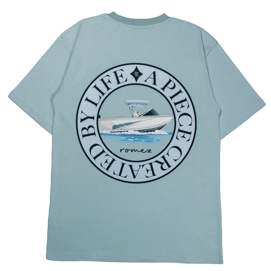 Little Boat Blue Tee
