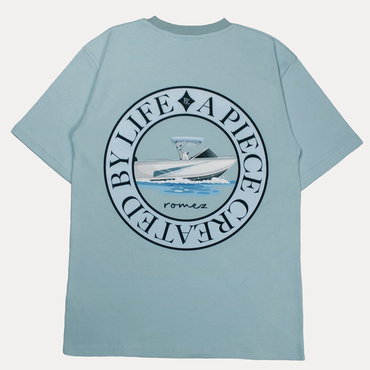 Little Boat Blue Tee